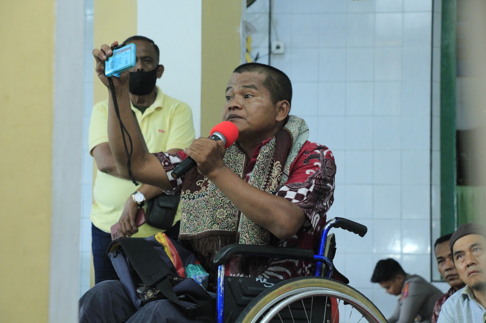 Fasilitasi Disabilitas Urus SIM D, Ketua Umum NPC Sumbar Apresiasi Polisi