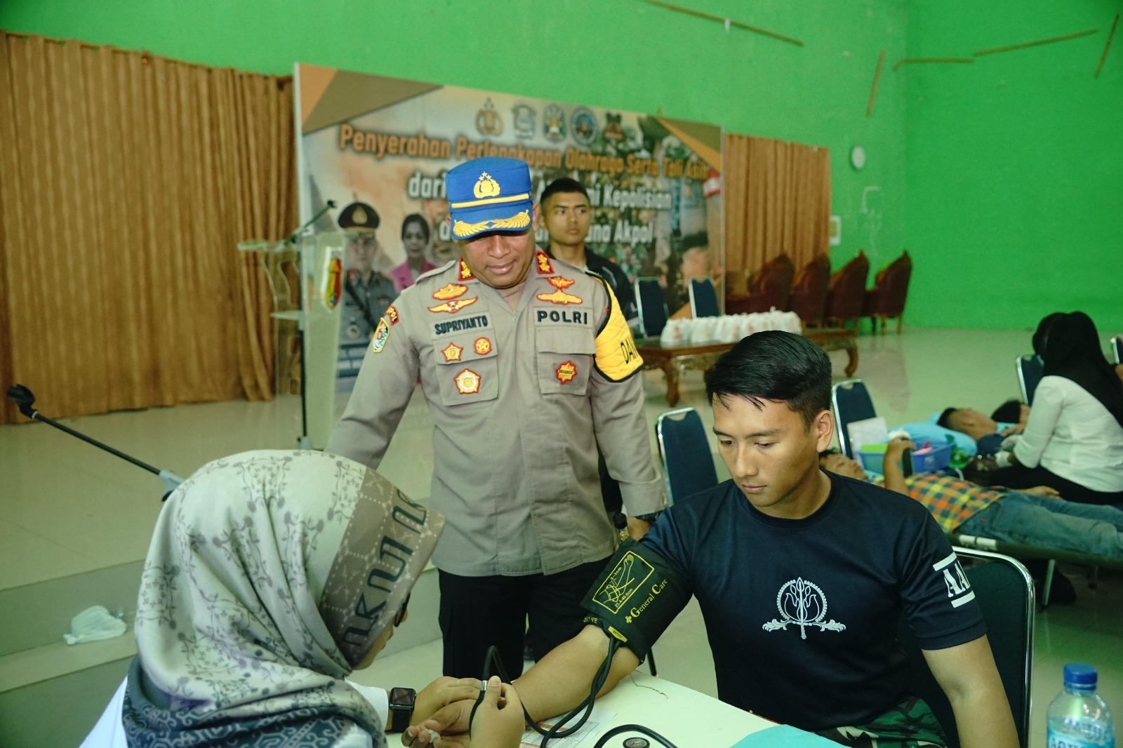 Berikan Kontribusi Positif Bagi Masyarakat Kota Solok, Peserta Latsitardanus XLIII Gelar Donor Darah