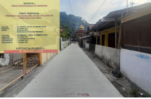 Foto : Jalan lingkung Surau Batu, Kel. Pasa Gadang
