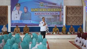 Foto : Bupati Solok Buka Rapat Kerja Kesehatan Kabupaten Solok Tahun 2024