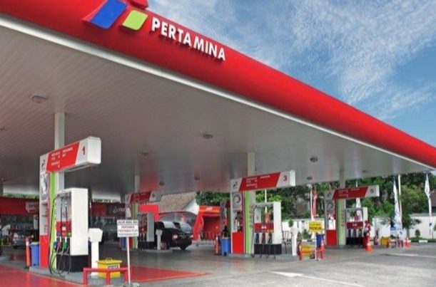 Foto Ilustrasi SPBU Pertamina