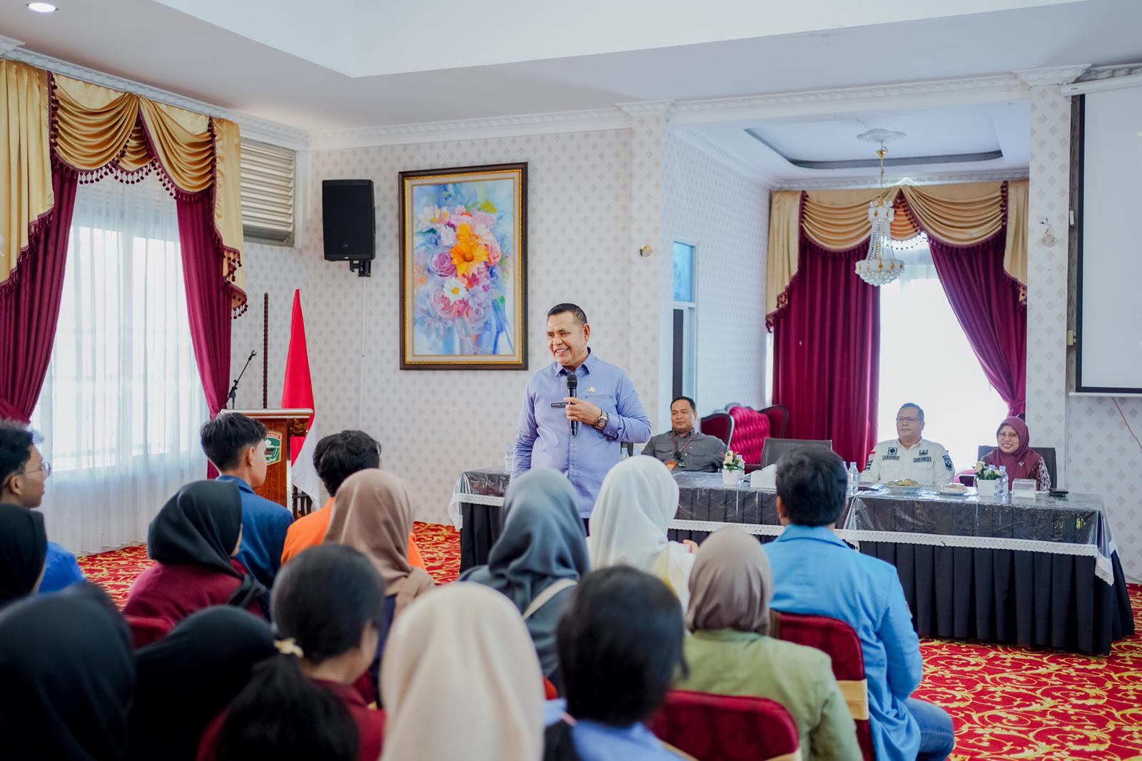 Bupati Solok terima audiensi mahasiswa UNP