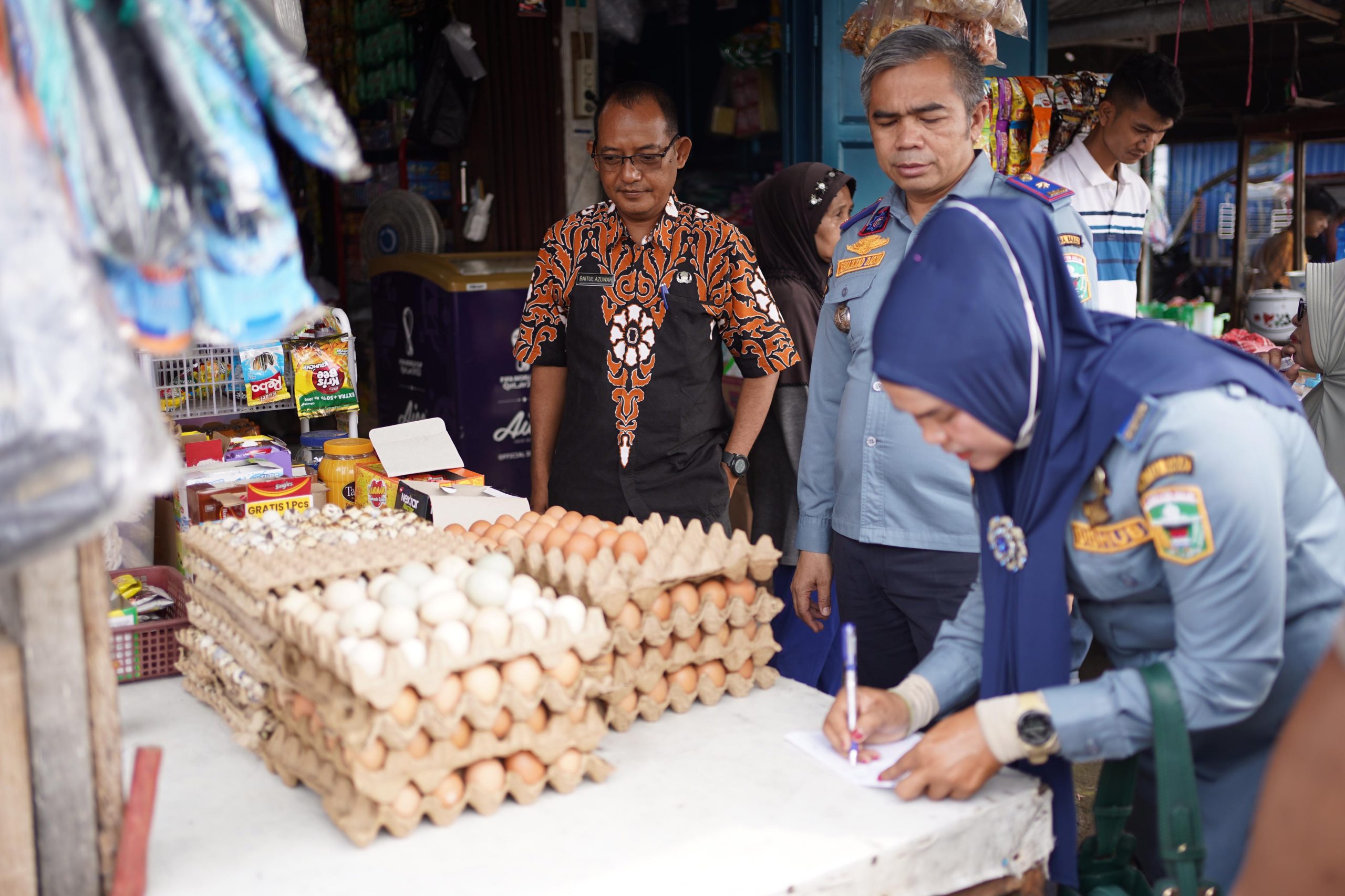 (TPID) Kabupaten Solok Lakukan Survey Harga Kebutuhan Pokok