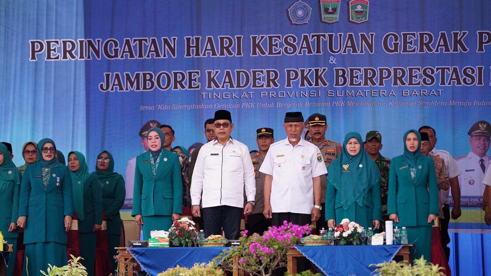 Doc Istimewa : eringatan Hari Kesatuan Gerak(HKG) PKK Ke-52 dan Jambore Kader PKK Berprestasi Ke-XXI Tahun 2024 Tingkat Provinsi Sumatera Barat