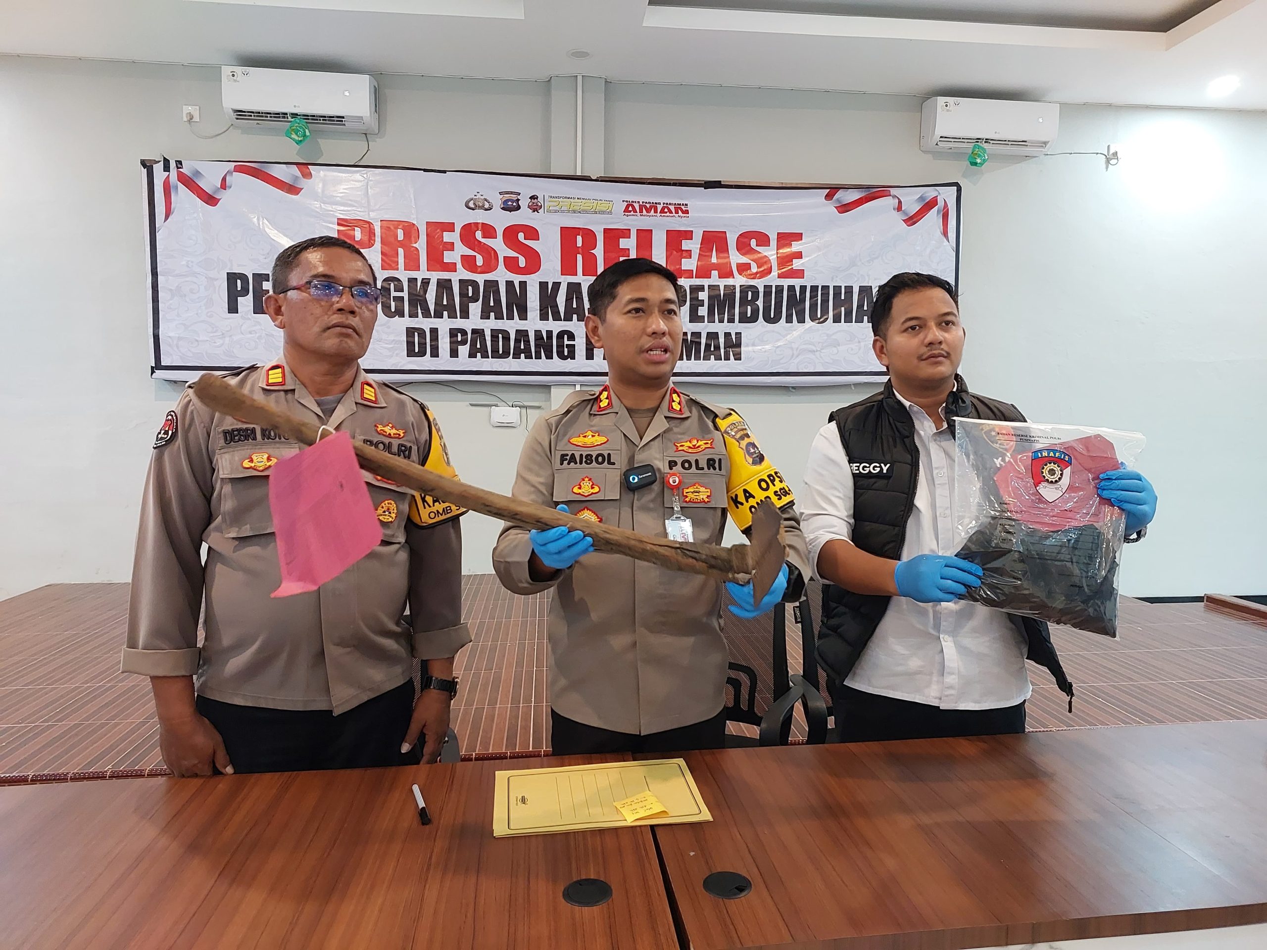 Polisi Temukan Barang Bukti Baru, Cangkul dan Celana Korban Untuk Memperdalam Proses Penyidikan Kasus Gadis Penjual Gorengan !