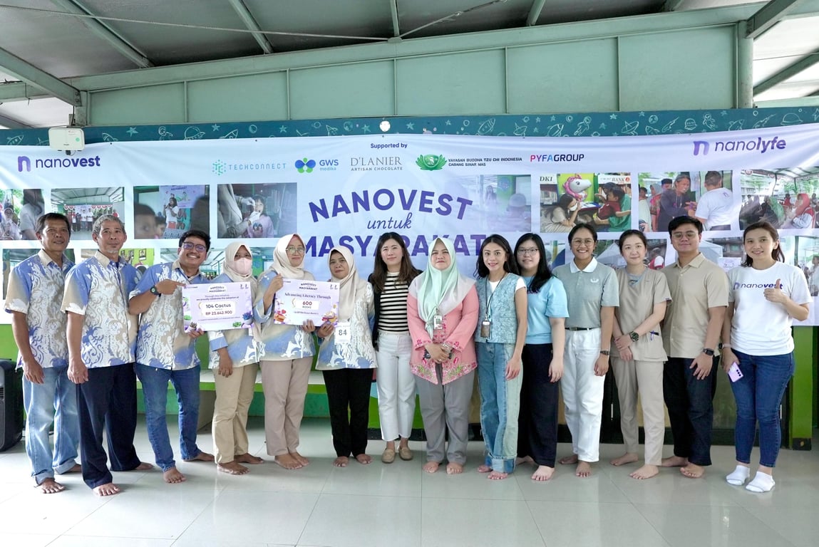 Nanovest Sukses Menutup Rangkaian Program CSR  “Nanovest Untuk Masyarakat” Tahun 2024