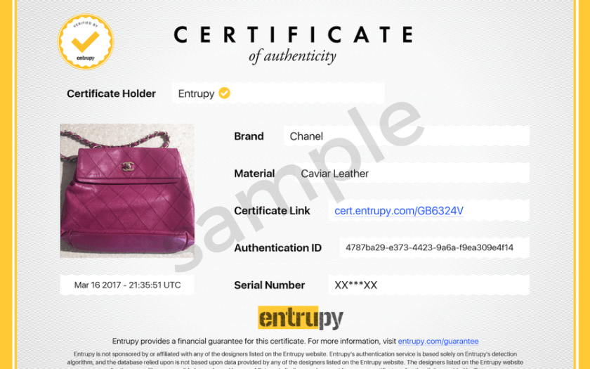 deGadai Perkenalkan Sertifikat Entrupy dengan Harga Terjangkau untuk Proses Gadai Tas Branded