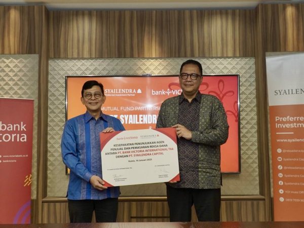 Tingkatkan Literasi dan Inklusi Keuangan, Syailendra Capital Berkolaborasi dengan Bank Victoria