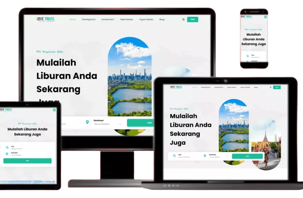 Cara Membuat Desain Menarik Untuk Website Travel dan Wisata