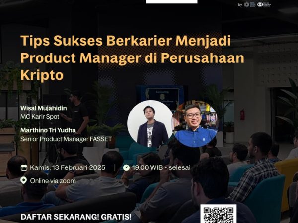 Kripto Makin Naik Daun, Fasset dan KarirSpot Bedah Karier Menjadi Product Manager di Industri Kripto