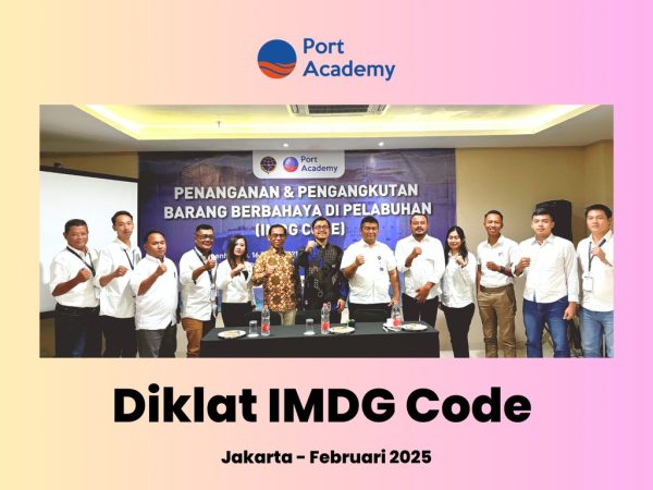 Capt.Renaldo Sjukri, M.M., M.Mar. Membuka Diklat IMDG Code Port Academy di Jakarta