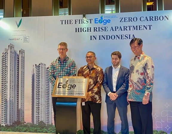 Verde Two Menjadi Kompleks Hunian Tinggi Pertama di Indonesia yang Meraih Sertifikasi EDGE Zero Carbon