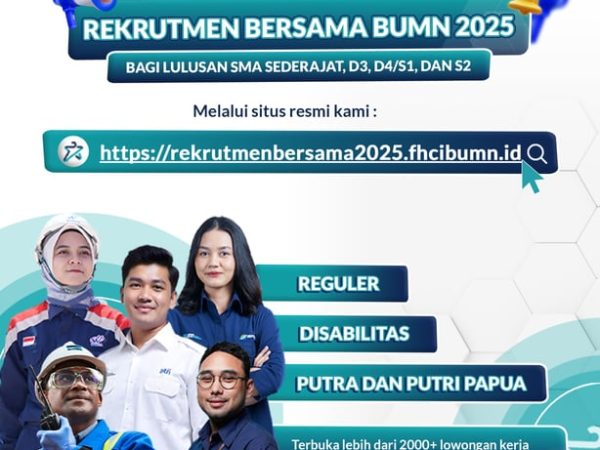 KAI Buka Peluang Berkarier di Rekrutmen Bersama BUMN 2025, Wujudkan SDM Unggul untuk Transformasi Perkeretaapian