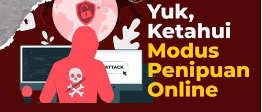 Ilustrasi Modus Penipuan Online