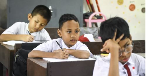 Ilustrasi Siswa SD sedang belajar Foto : Ilustrasi Siswa SD sedang belajar