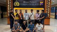 Foto : Penangkapan 4 Pengedar Sabu dalam Operasi Serentak di Pesisir Selatan