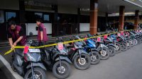 Foto : 18 Unit Sepeda Motor hasil curanmor