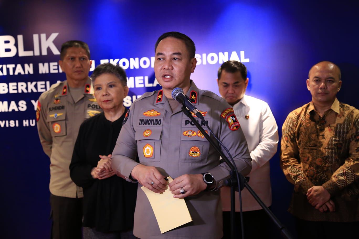 Foto : Divhumas Polri, Brigjen Pol. Trunoyudo Wisnu Andiko, S.I.K.,